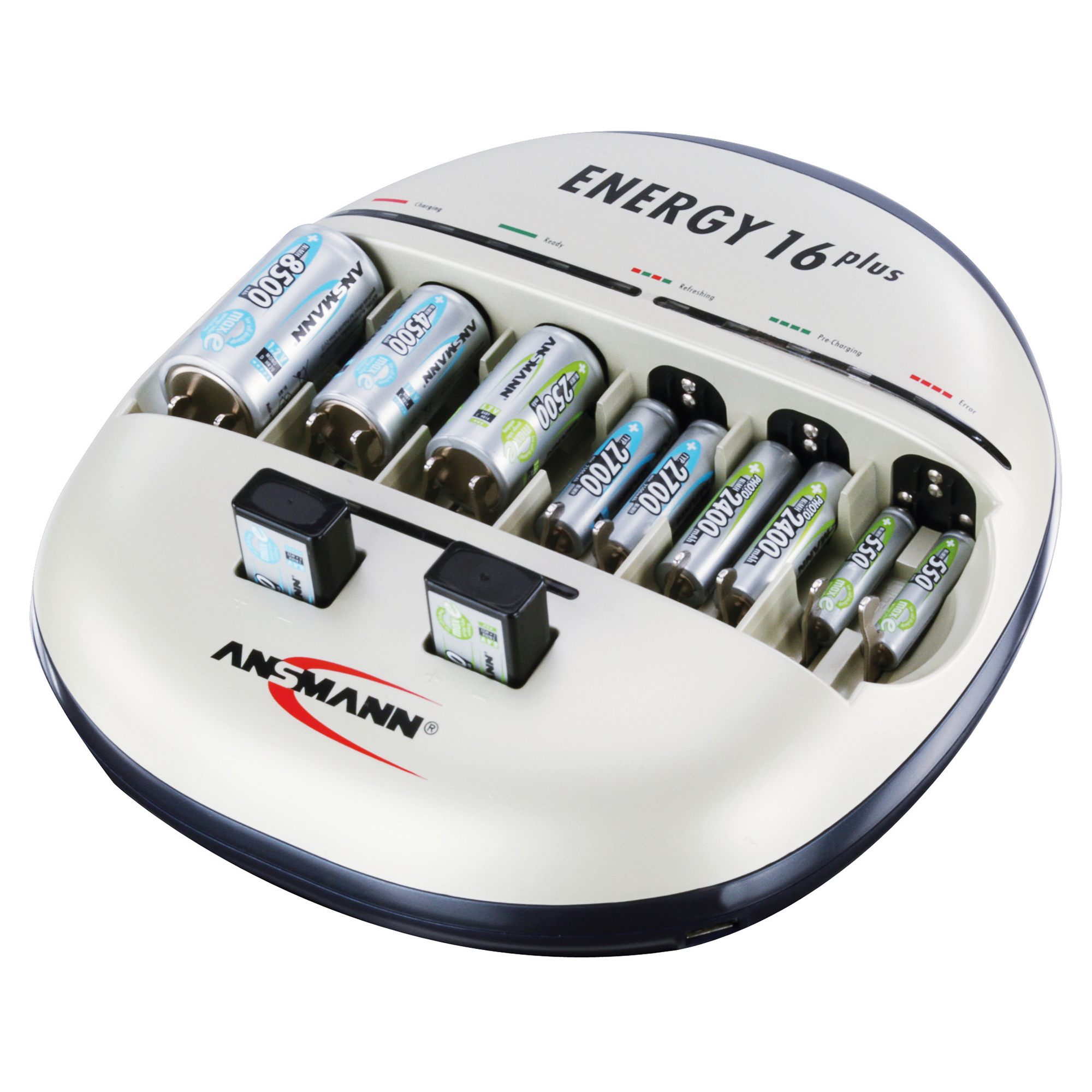 ANSMANN Energy 16 plus Batterijlader NiMH / NiCD - Afbeelding 2
