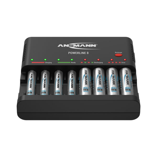 ANSMANN Powerline 8 Pro Batterijlader NiMH / NiCD - Afbeelding 2