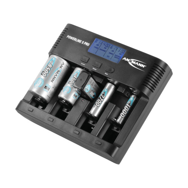 ANSMANN Powerline 5 Pro Batterijlader NiMH / NiCD - Afbeelding 2