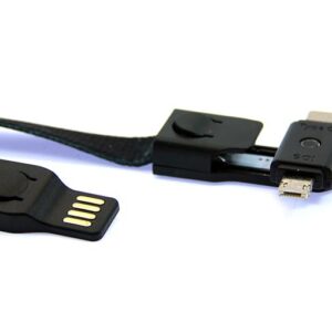 3 in 1 Lanyard USB Oplaadkabel - Afbeelding 2