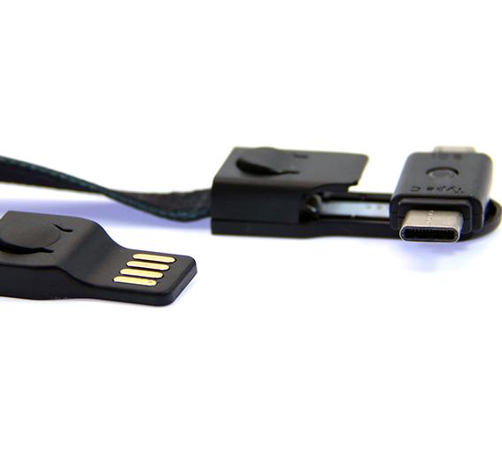 3 in 1 Lanyard USB Oplaadkabel - Afbeelding 3