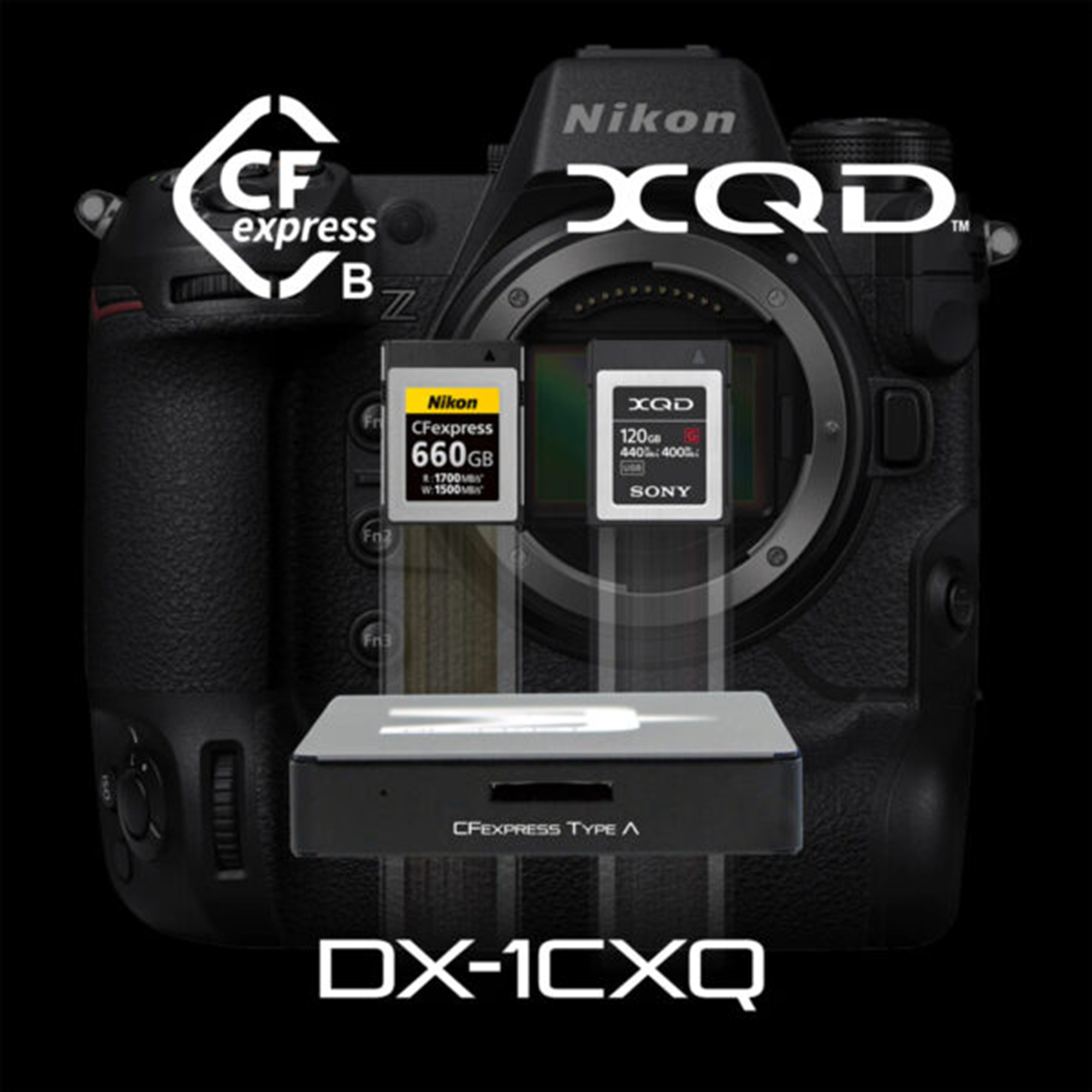 BLACKJET DX-1CXQ CFexpress A+B/XQD reader Module - Afbeelding 6