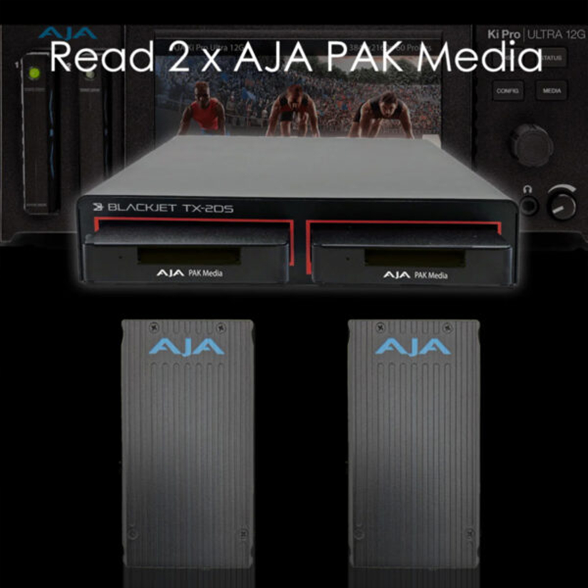 BLACKJET DX-1P AJA PAK Media Reader module - Afbeelding 4