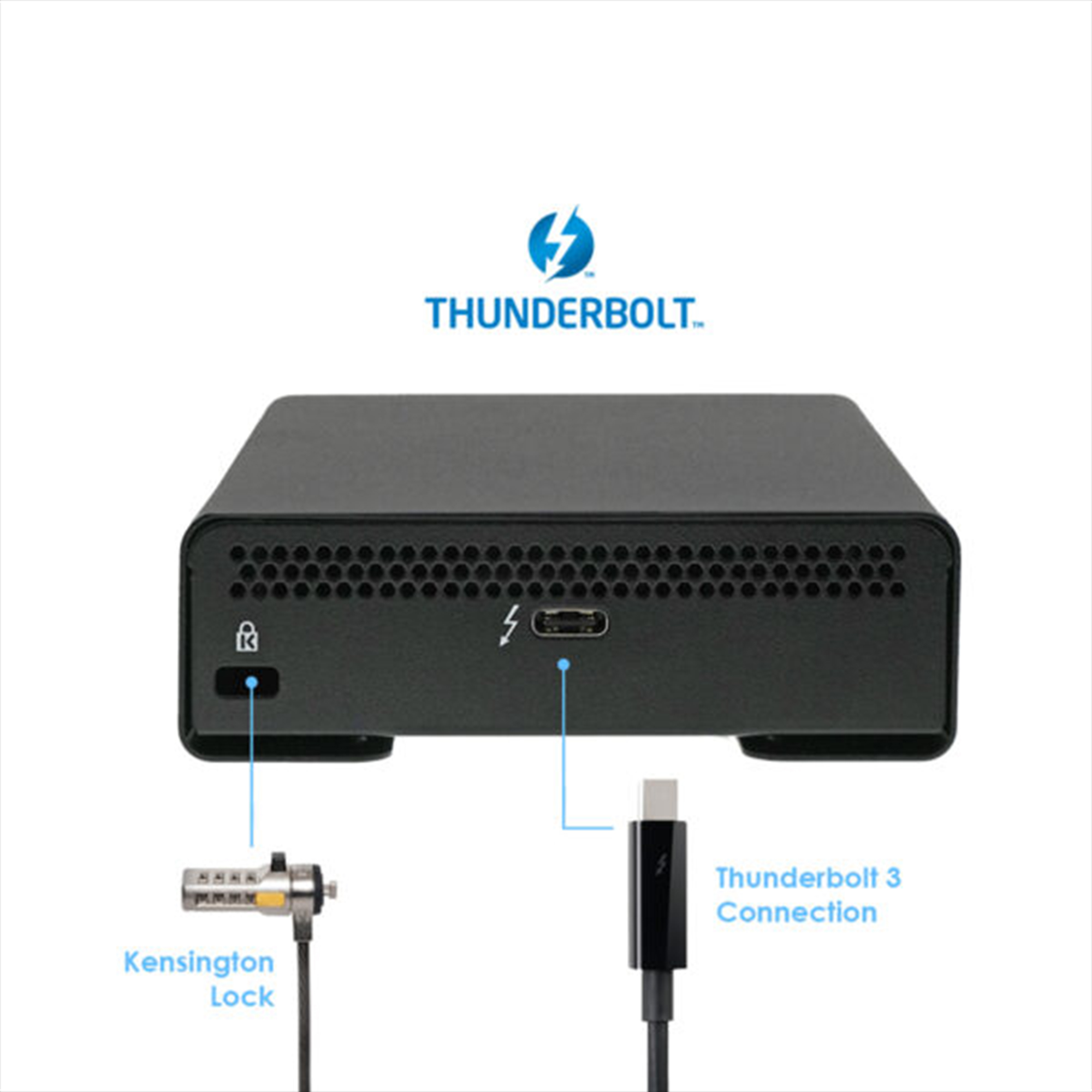 BLACKJET TX-1CX 3-in-1 CFexpress Type A+B / XQD Thunderbolt 3 Reader - Afbeelding 4