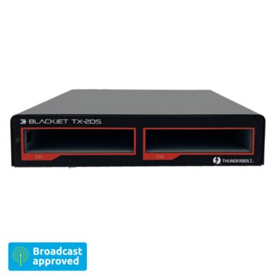 BLACKJET-TX-2DS-Dual-Bay-Thunderbolt-3-Cinema-Dock-600×600-1-400×400