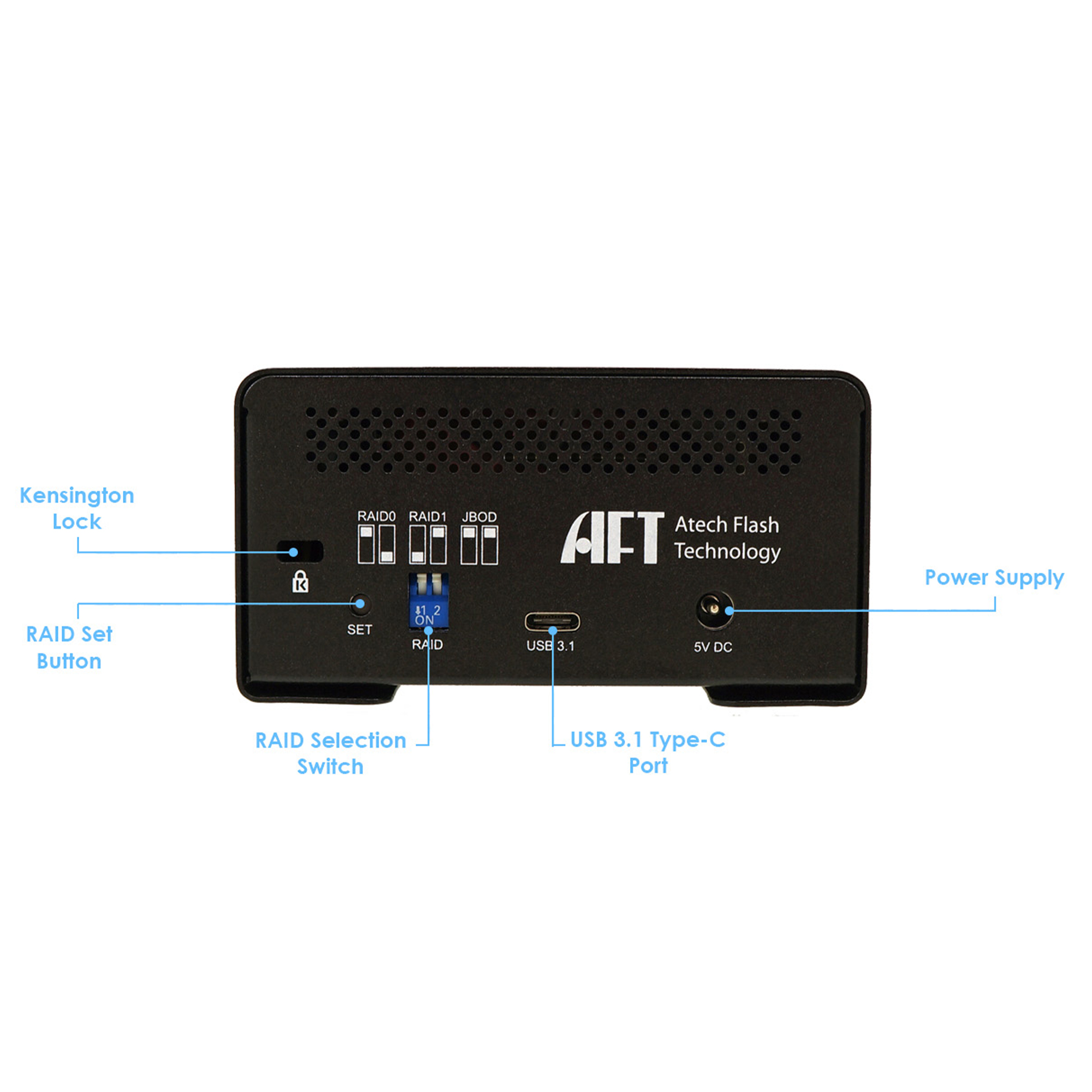 BLACKJET VX-2SSD Dual SSD media dock - Afbeelding 4