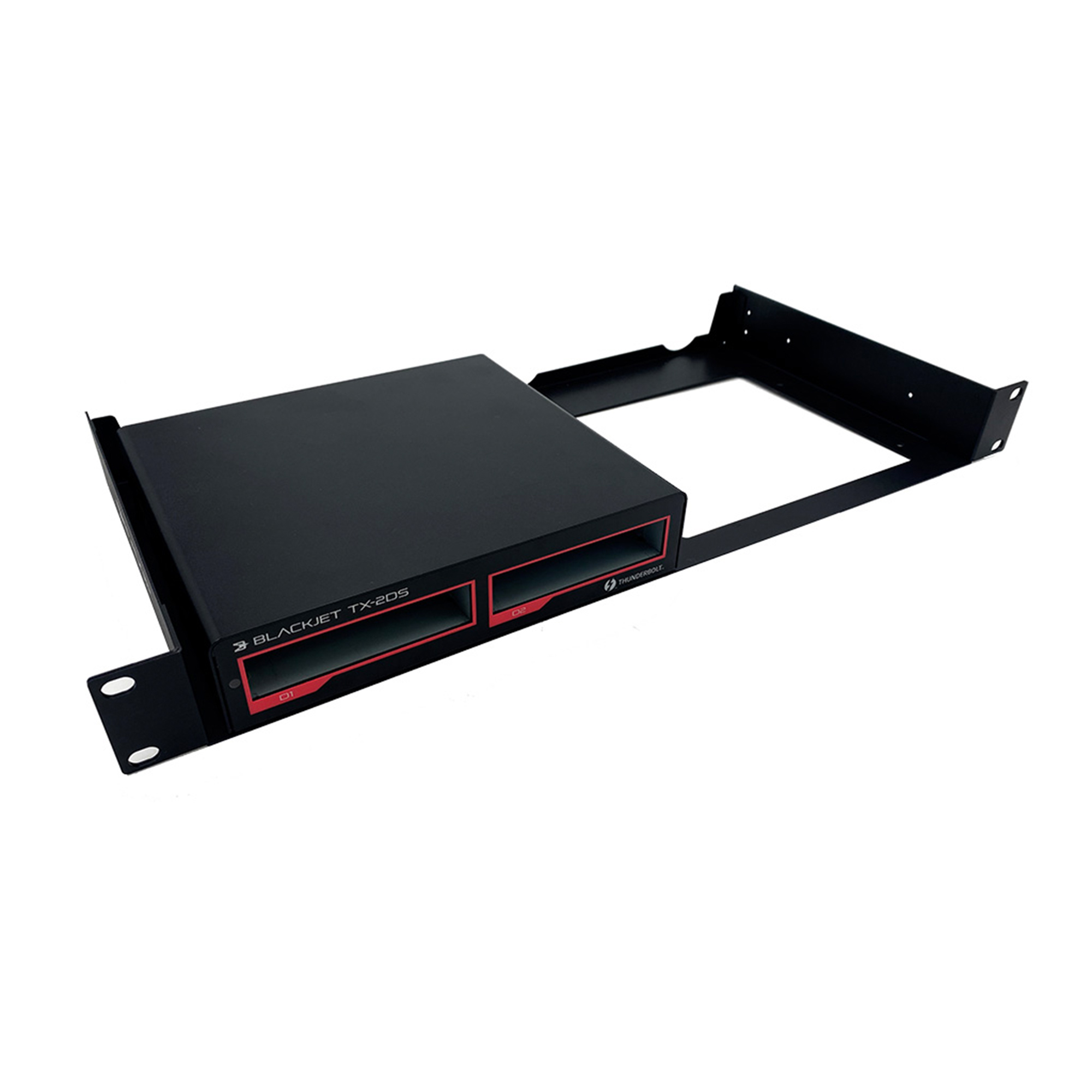 BLACKJET RMT-1U Rack Mount kit for TX-2DS/2DC - Afbeelding 3