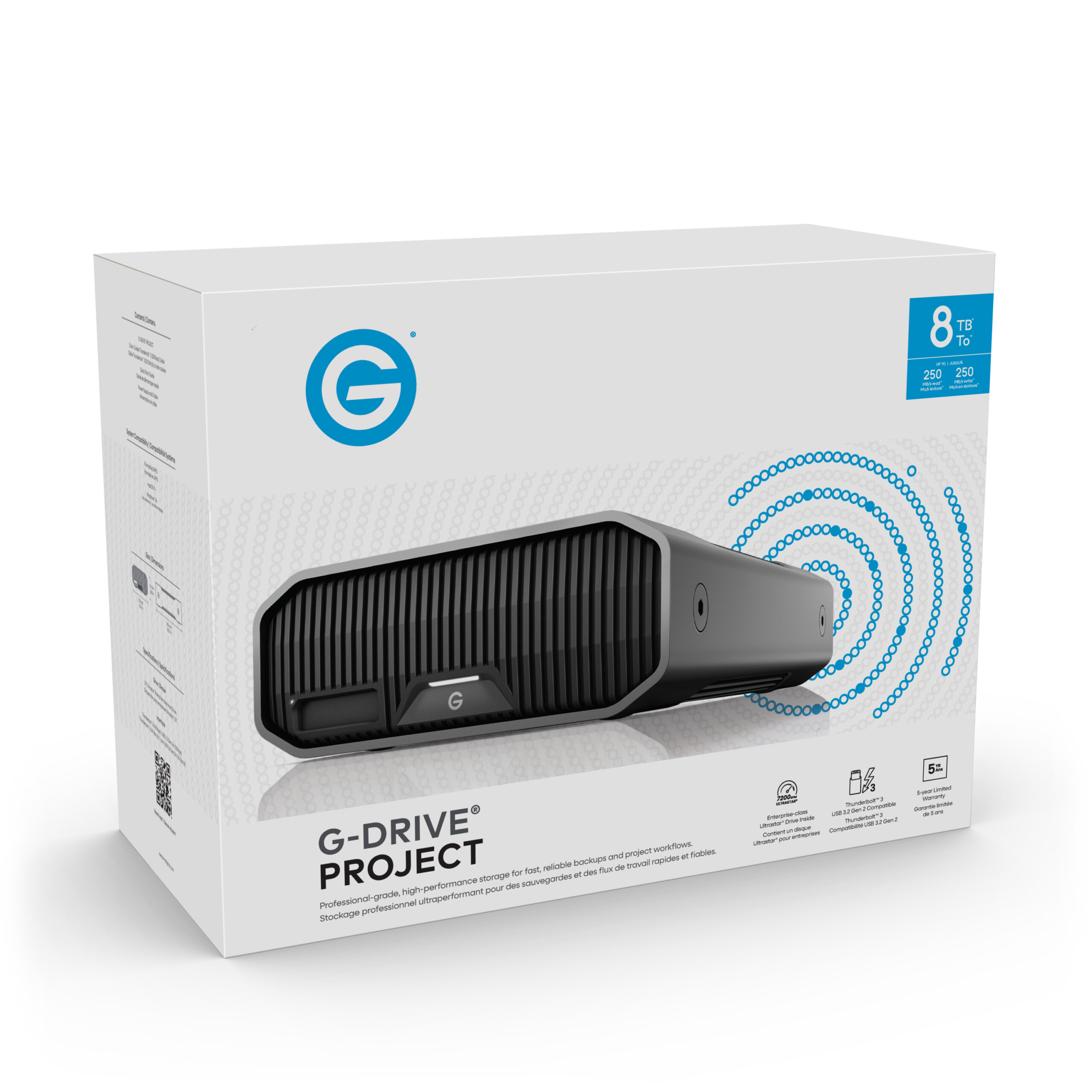 G-DRIVE PROJECT - 8TB - Afbeelding 2
