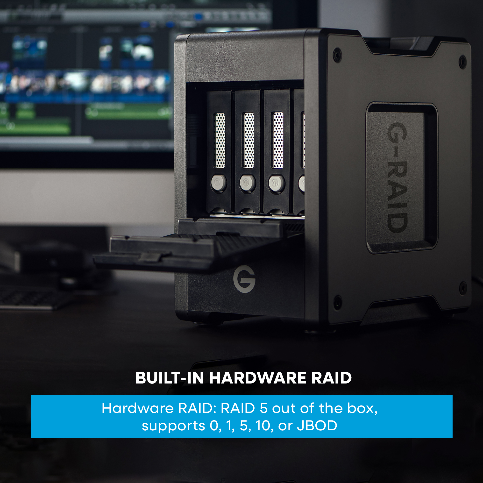 G-RAID SHUTTLE 4 EMEAI - 80TB - Afbeelding 5