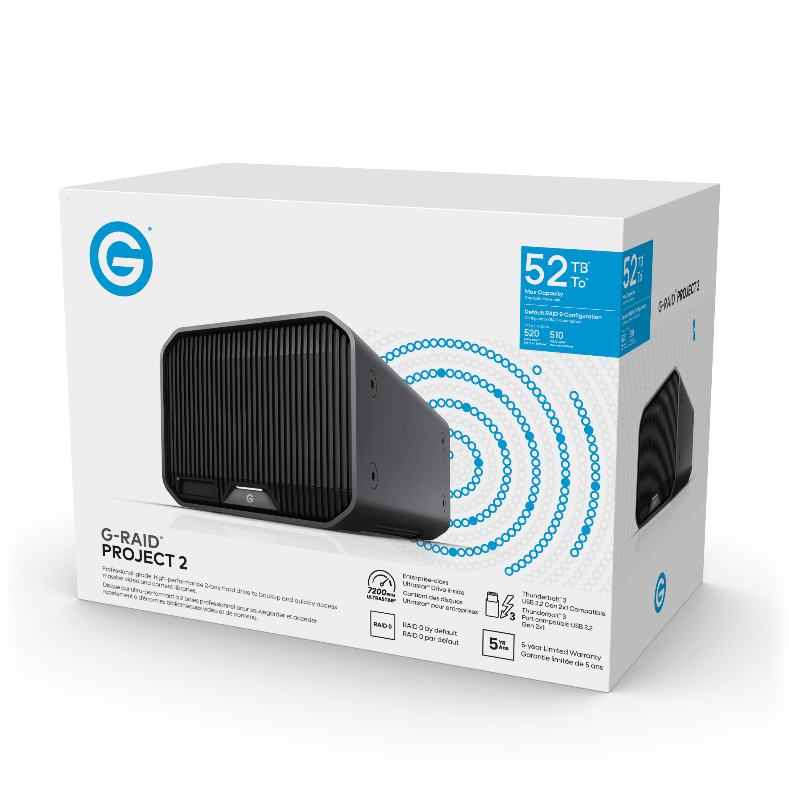 G-RAID PROJECT 2 - 52TB - Afbeelding 2