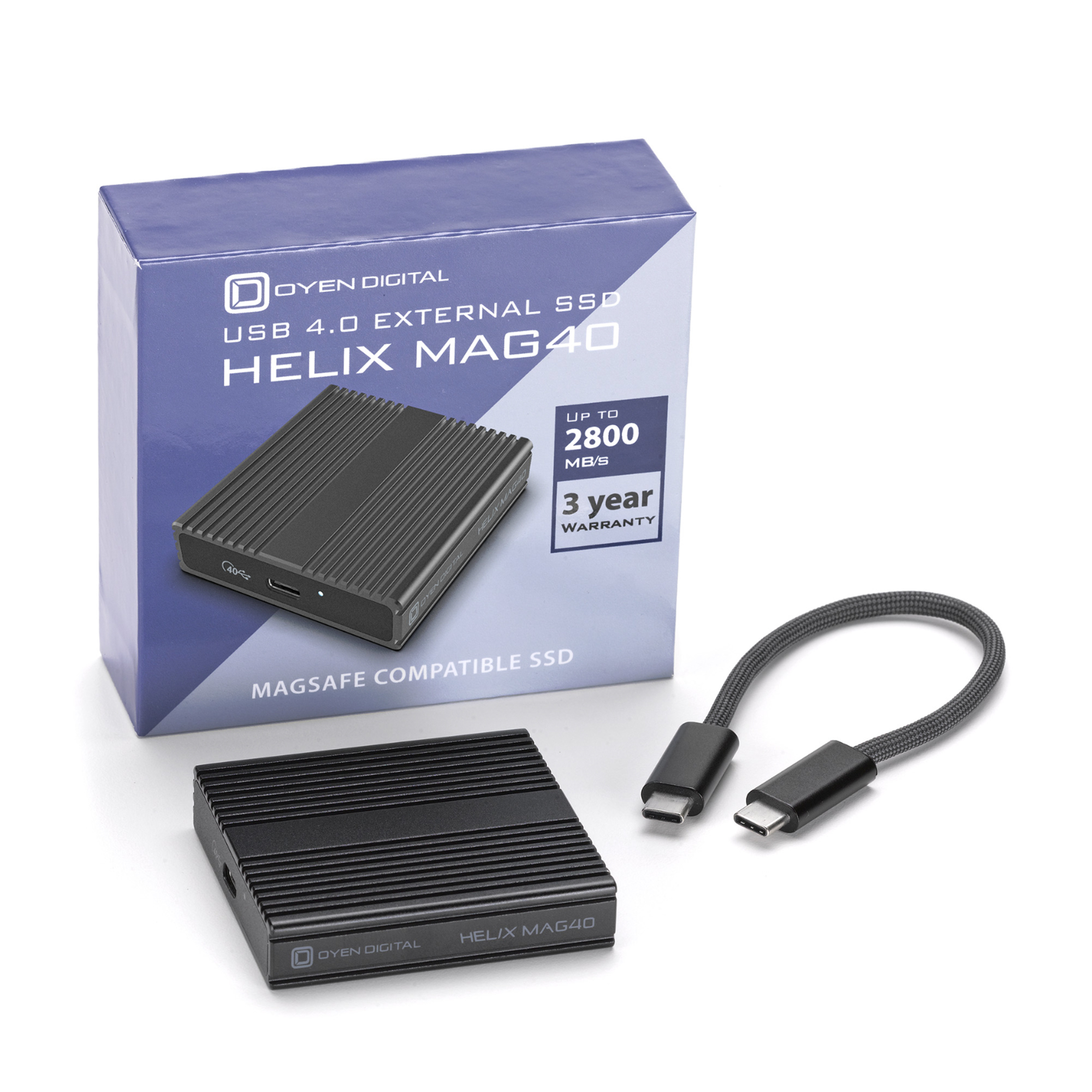 Oyen Digital HELIX™ Mag40 SSD (40Gbps) tot 2800MB/s - 2TB - Afbeelding 6