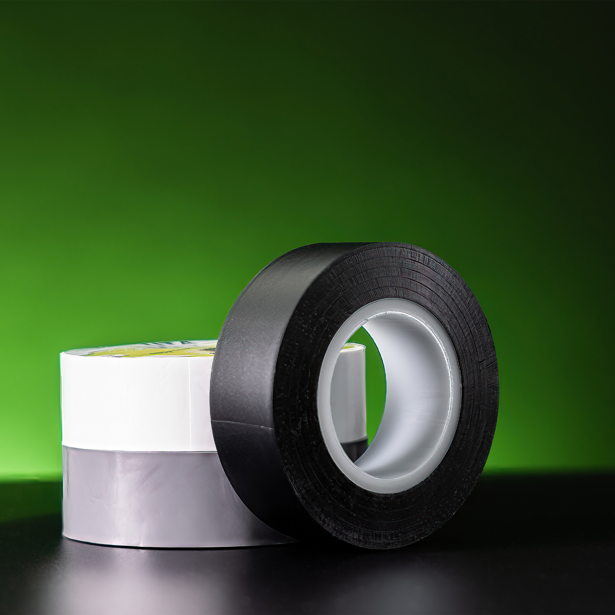 Megatape UT4 PVC tape 19 mm x 20 mtr - grijs - Afbeelding 2