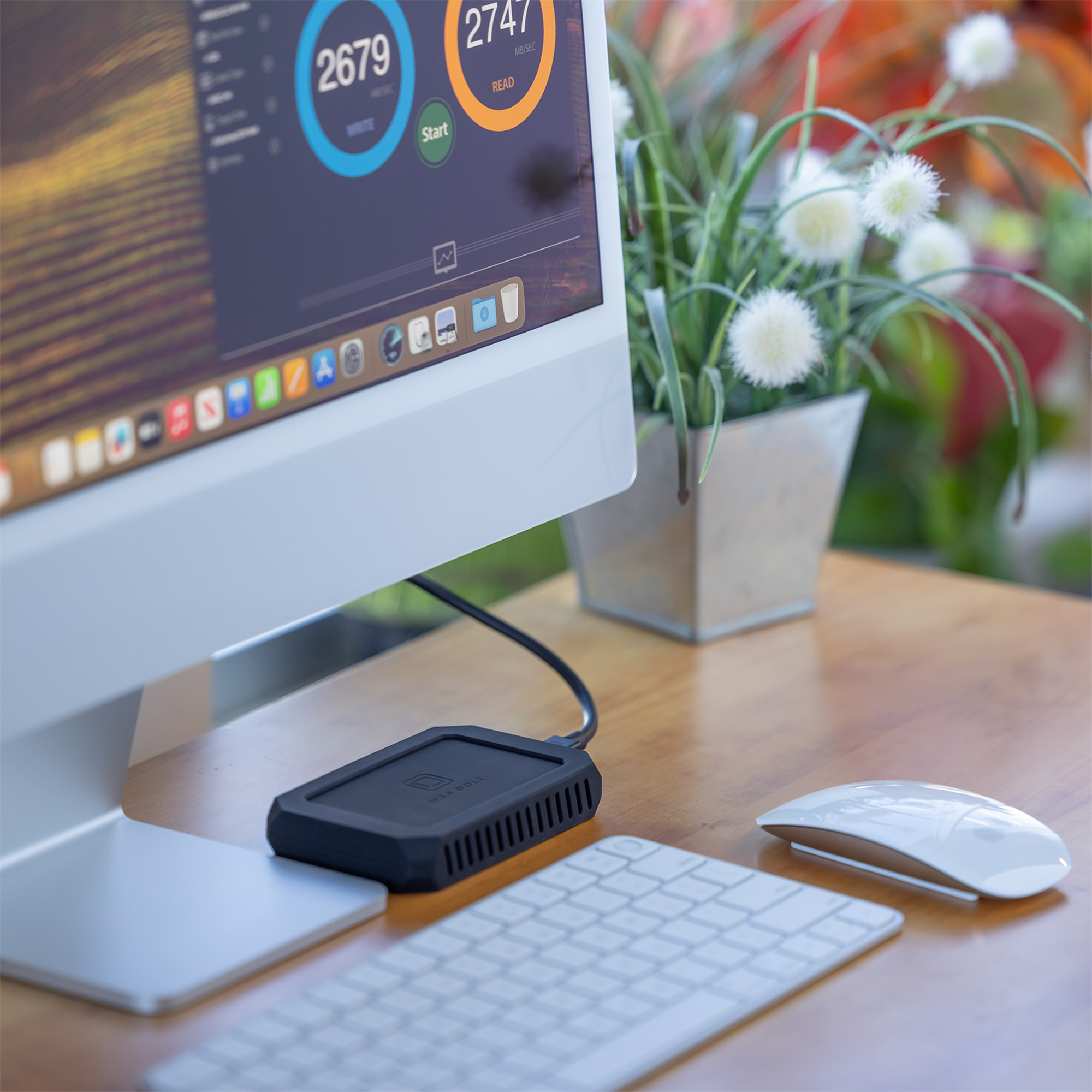 Oyen Digital U34 Bolt™ USB4 (40Gbps) Rugged SSD tot 2800MB/s - 8TB - Afbeelding 7