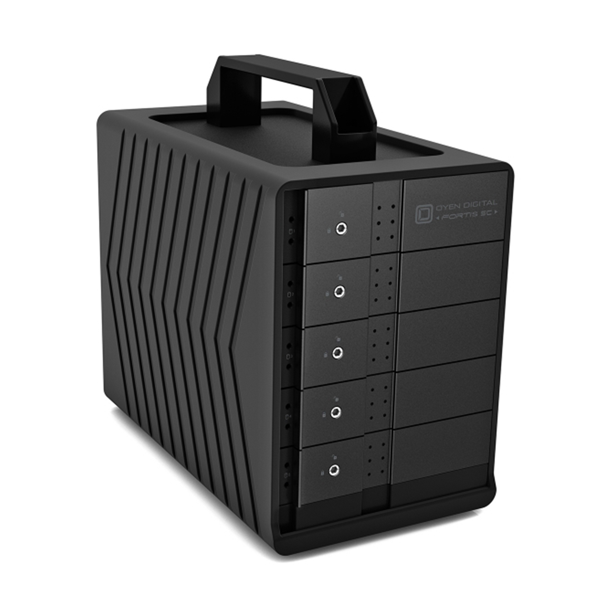Oyen Digital Fortis 5C 5-Bay USB-C Drive Array + SoftRAID - 60TB - Afbeelding 2