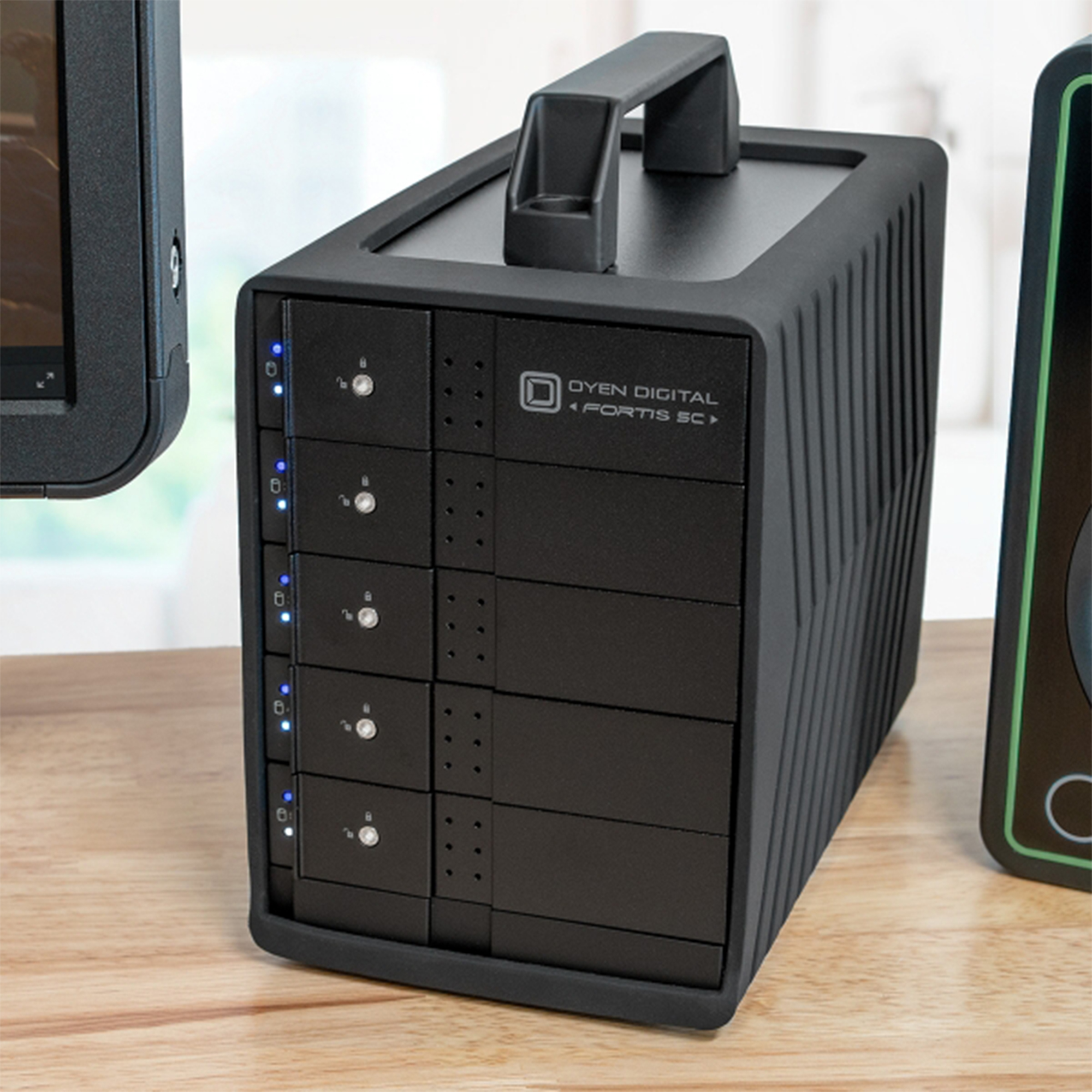 Oyen Digital Fortis 5C 5-Bay USB-C Drive Array + SoftRAID - 60TB - Afbeelding 4