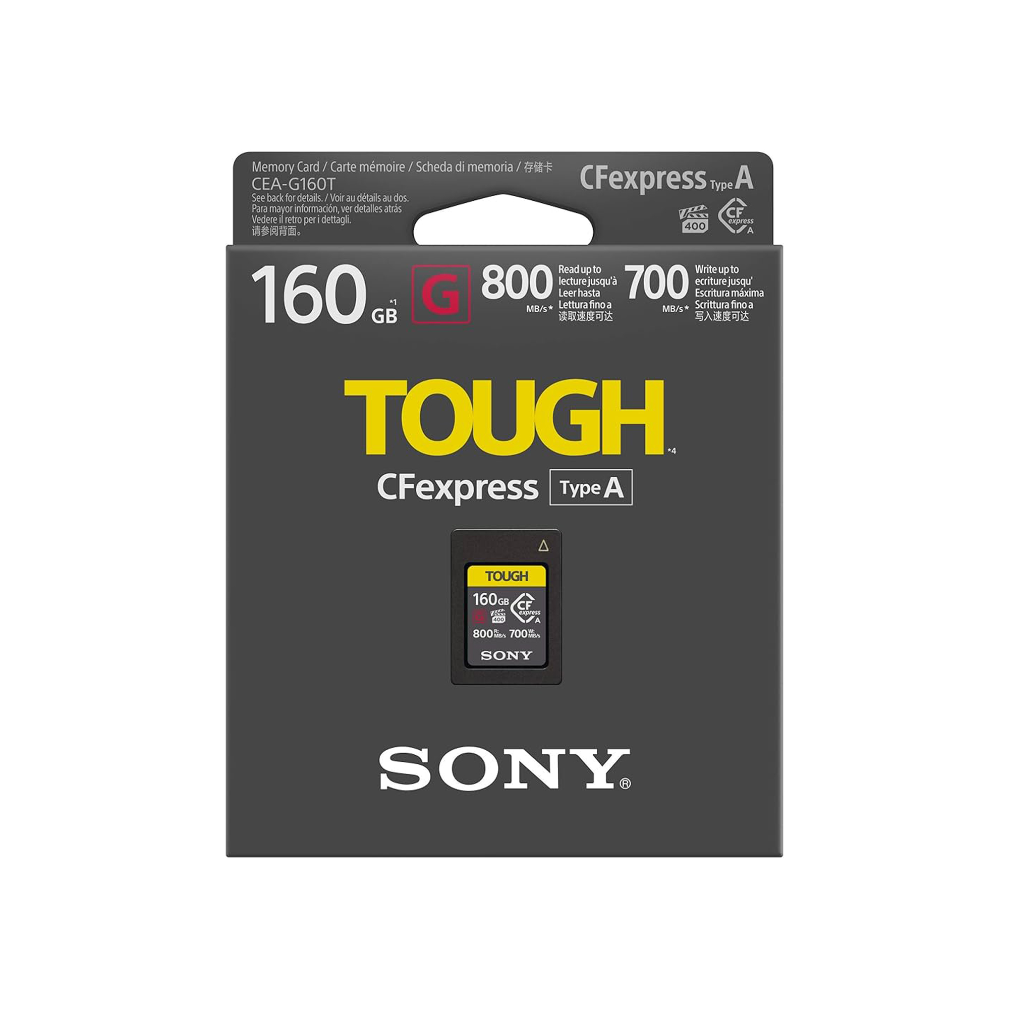 SONY CEA-G CFExpress Type A Tough - 160BG - Afbeelding 3