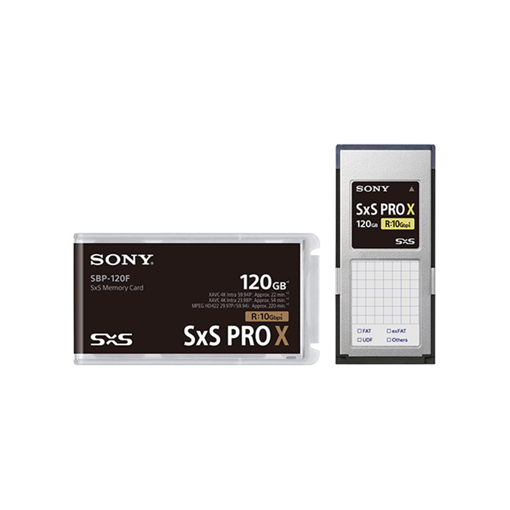 SONY Professional SxS Pro-X Memory Card - 120GB - Afbeelding 3