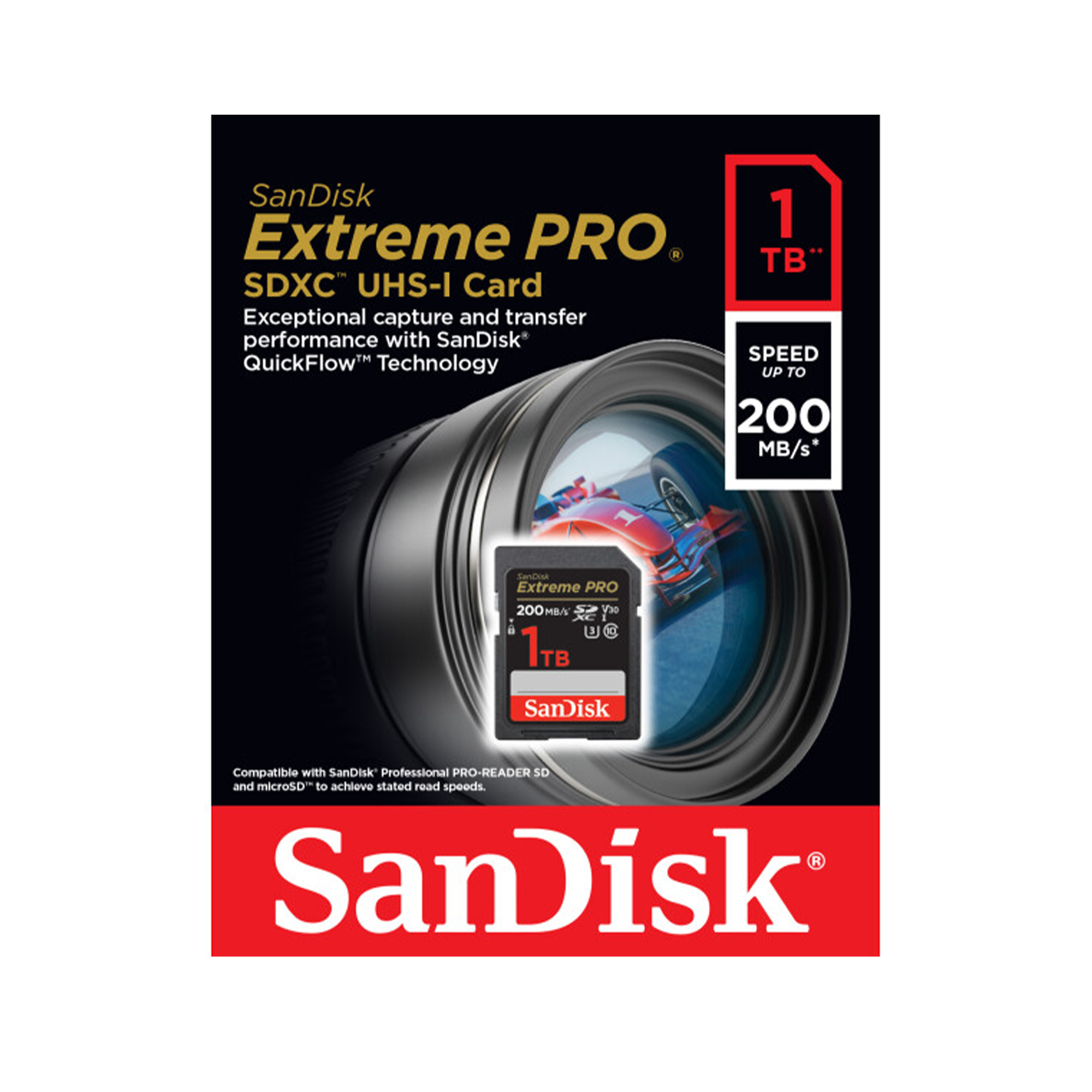 SanDisk SDXC Card Extreme Pro UHS-I V30 - 1TB - Afbeelding 3