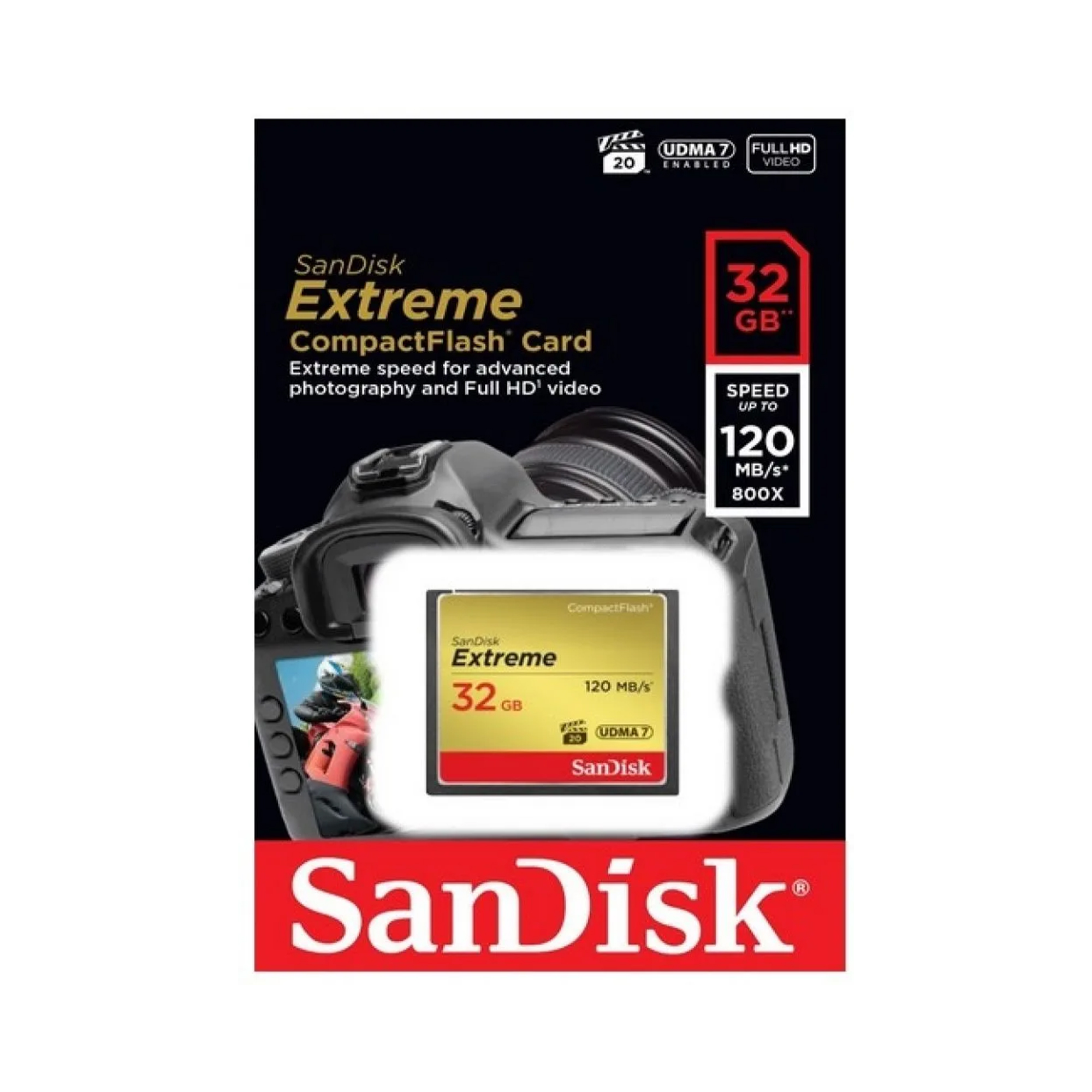 SanDisk CompactFlash Card Extreme - 32GB - Afbeelding 3