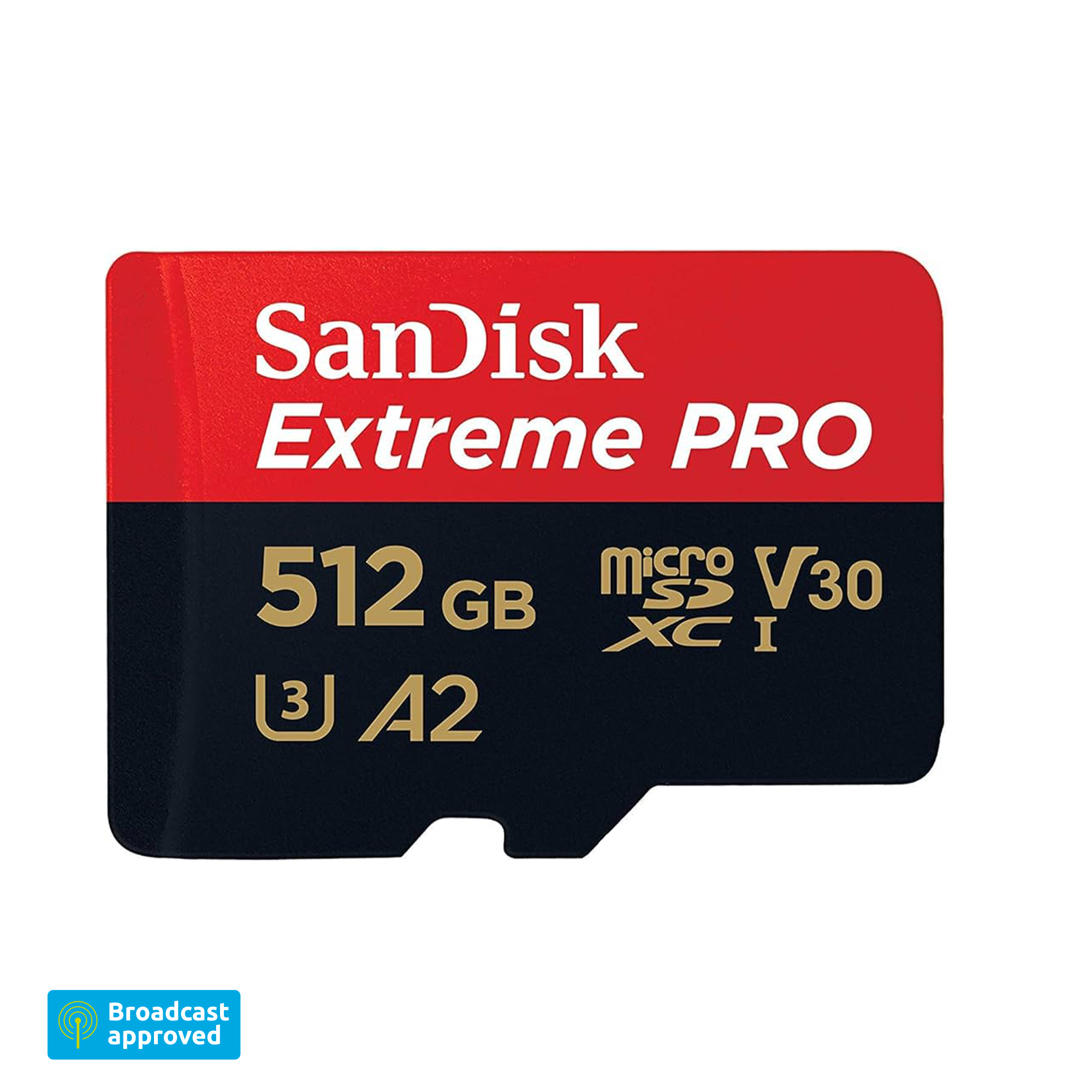 SanDisk Extreme Pro MicroSD + adapter UHS-I V30 A2 - 512GB - Afbeelding 2