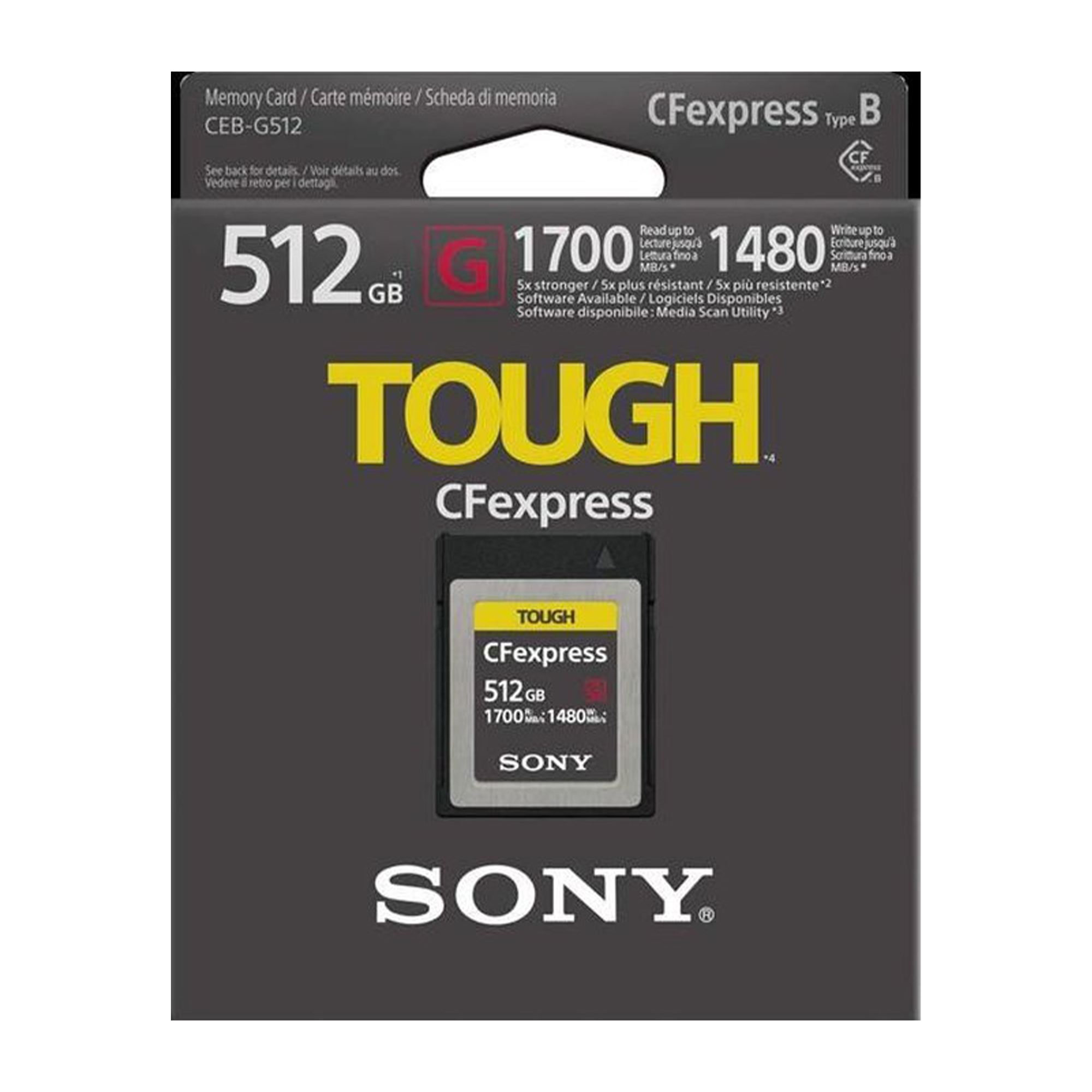Sony CFexpress Type B Memory Card - 512GB - Afbeelding 2