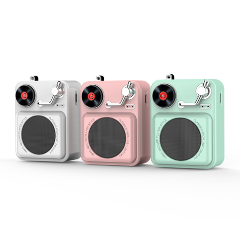 Mini Retro Bluetooth speaker - Afbeelding 3