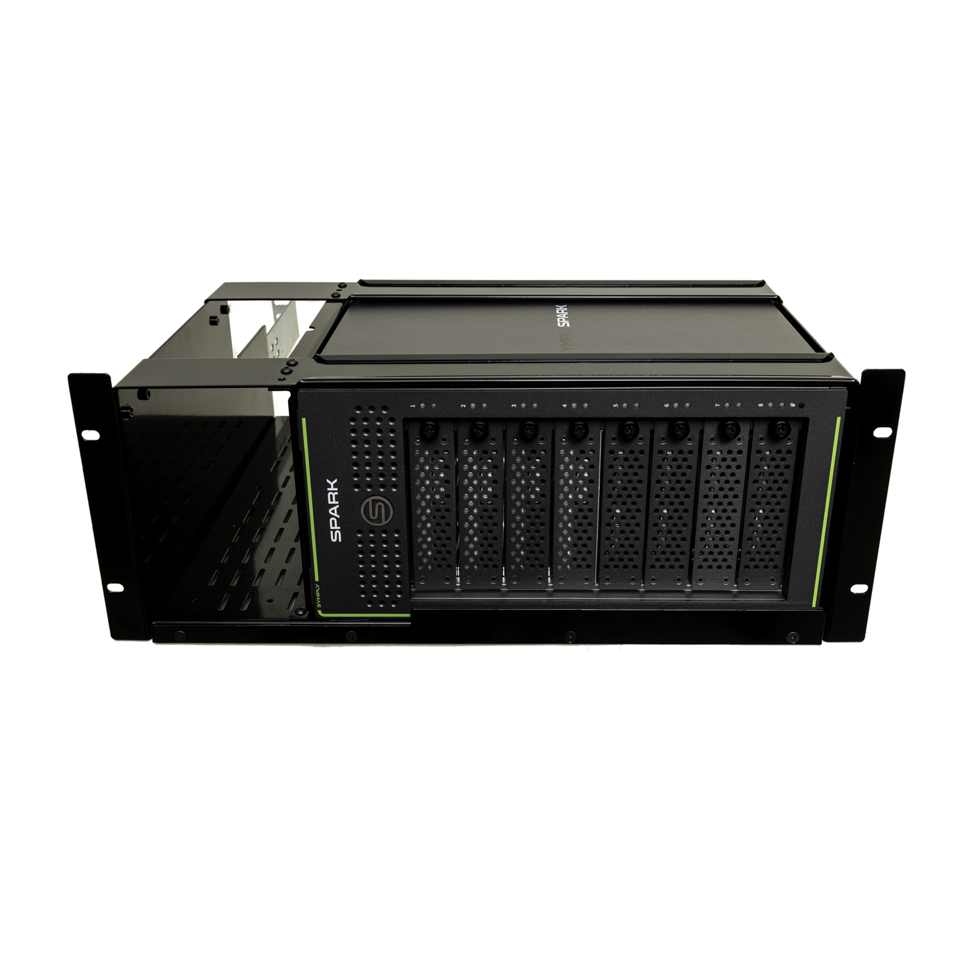 SymplySPARK Desktop 8 Bay 4 Rackmount Kit (4U) - Afbeelding 3