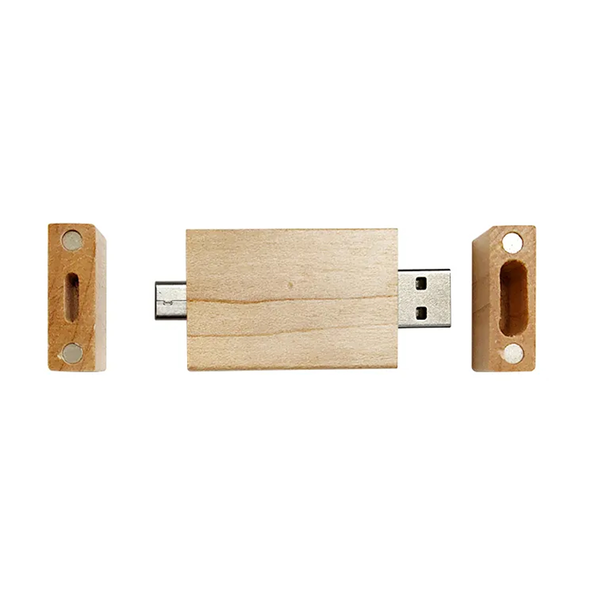 Wood Eco OTG USB-C - Afbeelding 3